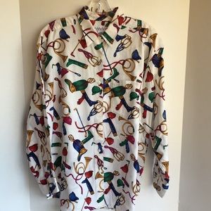 Equestrian Print Shirt